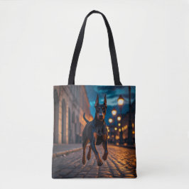 Bolso De Tela Doberman Pinscher Elegant Tote Bag