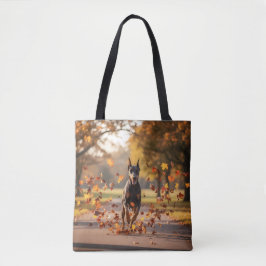 Bolso De Tela Doberman Pinscher Elegant Tote Bag