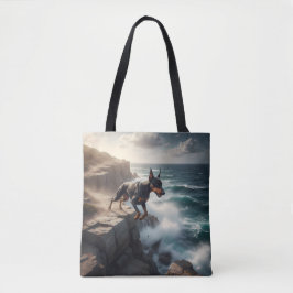 Bolso De Tela Doberman Pinscher Elegant Tote Bag