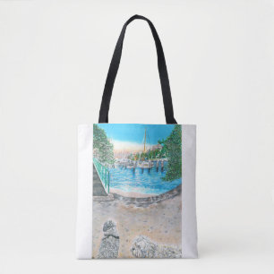 Bolso De Tela Doble cara Impresión Secreto Playa Tote Bag