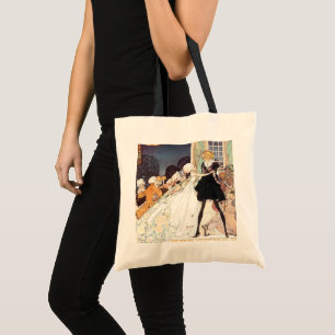 Bolso De Tela Doce princesas bailarinas vintage de Kay Nielsen