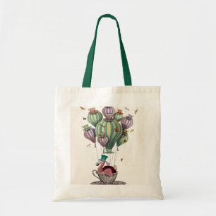Bolso De Tela Dodo Balón con libélulas