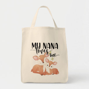 Bolso De Tela Doe and Fawn Mi Nana me ama