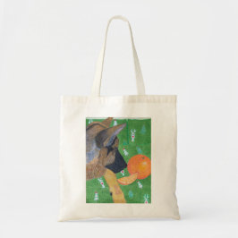 Bolso De Tela Dog and orange bag