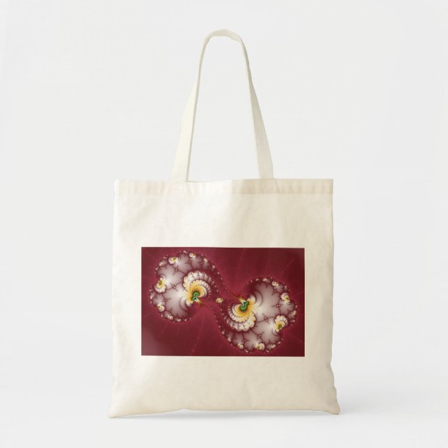 Bolso De Tela Dog Bone Chew - Fractal (Frente)