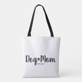 Bolso De Tela Dog Mom Established Gift Tote Bag
