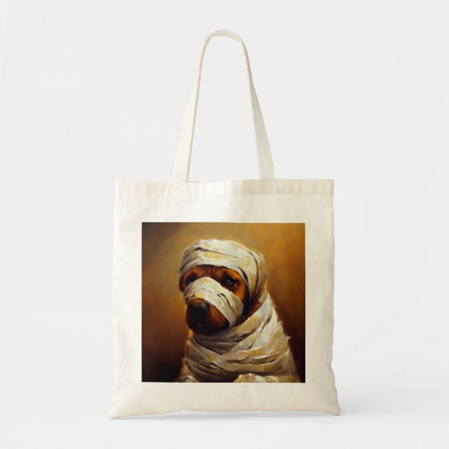 Bolso De Tela Dog Mummy (Frente)