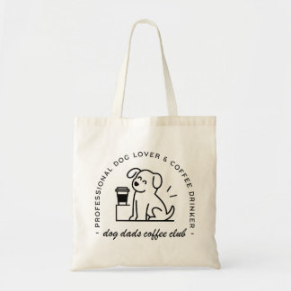 Bolso De Tela Dog owner and coffee lover dads club