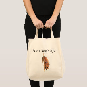 Bolso De Tela Dogs life Staffordshire Bull Terrier Staffie Dog