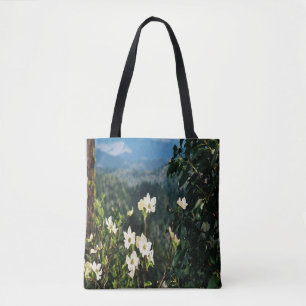 Bolso De Tela Dogwood está en flor......