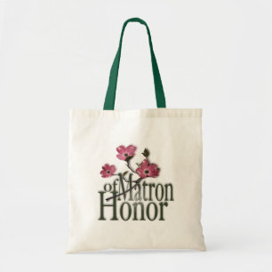 Bolso De Tela Dogwood/ Matrón de honor