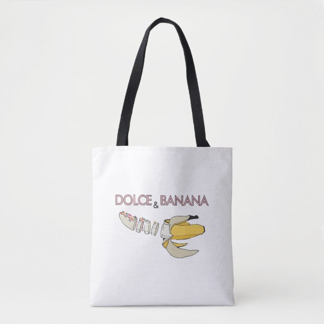 Bolso De Tela Dolce & Banana (Anverso)