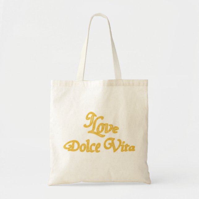 Bolso De Tela Dolce Vita (Frente)