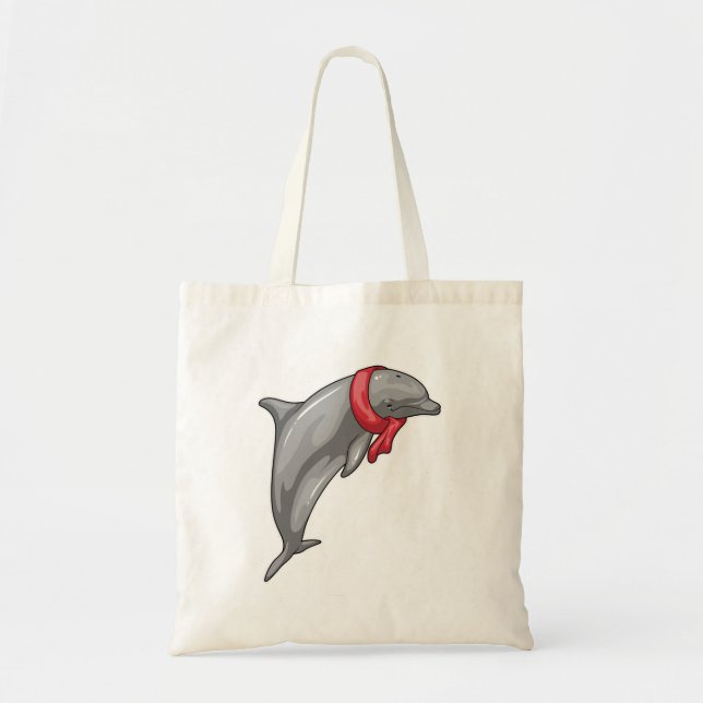 Bolso De Tela Dolphin Scarf (Frente)