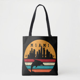 Bolso De Tela Dolphin Silhouette Souvenir Dolphin Dolhouette de