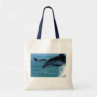 Bolso De Tela Dolphin Splash Destiny Beach Ocean Nature