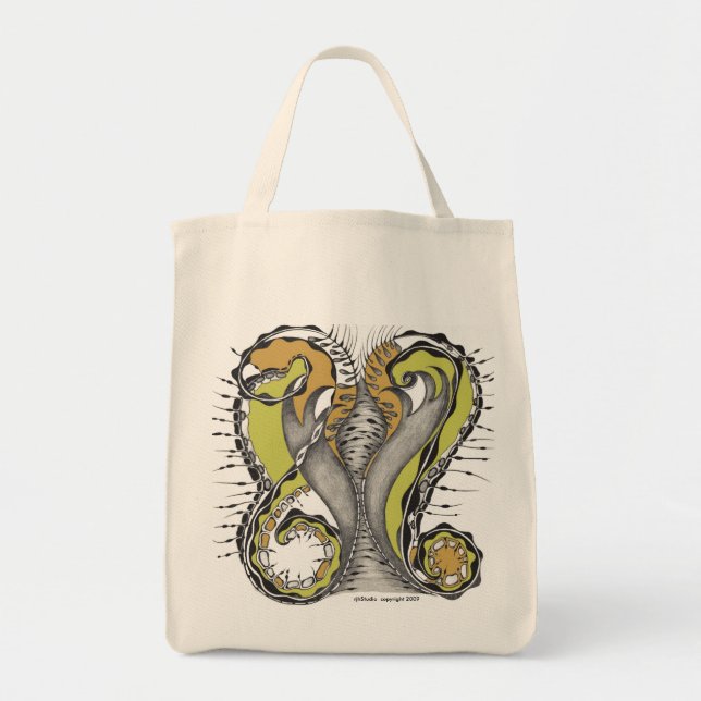 Bolso De Tela Domingo (Frente)