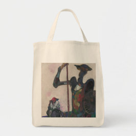 Bolso De Tela Don Quijote y Sancho