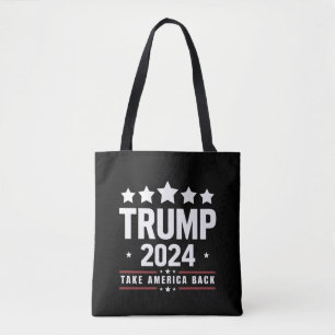 Bolso De Tela Donald Trump 2024 Recuperar América Elección