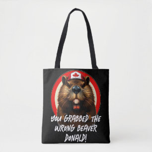 Bolso De Tela Donald Trump, el "castor equivocado" canadiense