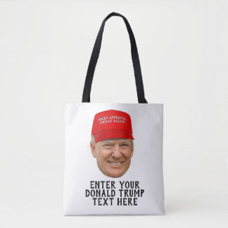 BOLSO DE TELA DONALD TRUMP MAGA PERSONALIZADA
