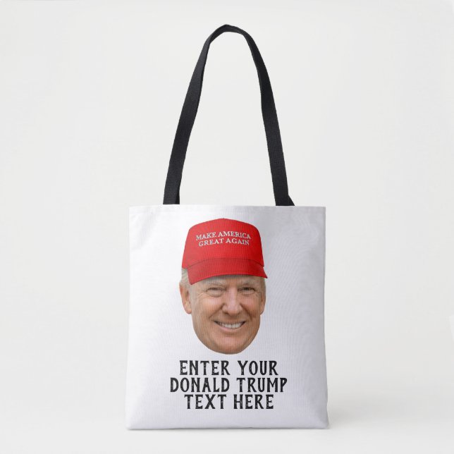 BOLSO DE TELA DONALD TRUMP MAGA PERSONALIZADA (Anverso)