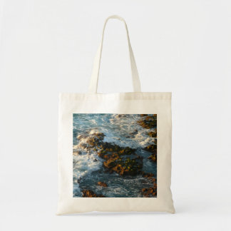 Bolso De Tela Donde el océano se encuentra con las rocas