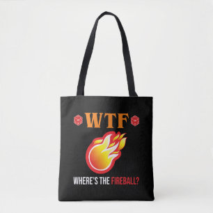 Bolso De Tela ¿Dónde está la bola de fuego?