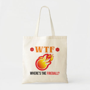 Bolso De Tela ¿Dónde está la bola de fuego?