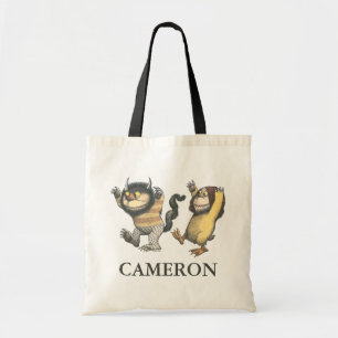 Bolso De Tela Donde las cosas salvajes Agrega tu nombre
