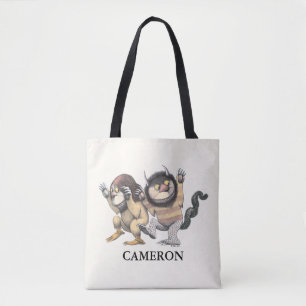 Bolso De Tela Donde las cosas salvajes Agrega tu nombre