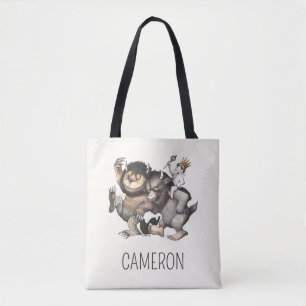 Bolso De Tela Donde las cosas salvajes   Añadir su nombre