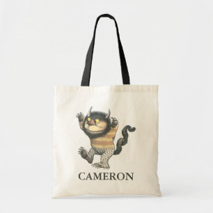 Bolso De Tela Donde los monstruos bailan Añade tu nombre
