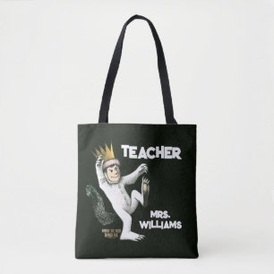 Bolso De Tela Donde los monstruos Teacher