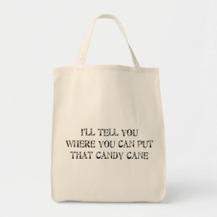Bolso De Tela Donde Se Puede Poner Ese Candy Cane