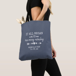 Bolso De Tela Donde Todo Comenzó San Valentín Con Amor