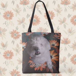 Bolso De Tela Donde Vive el Amor 