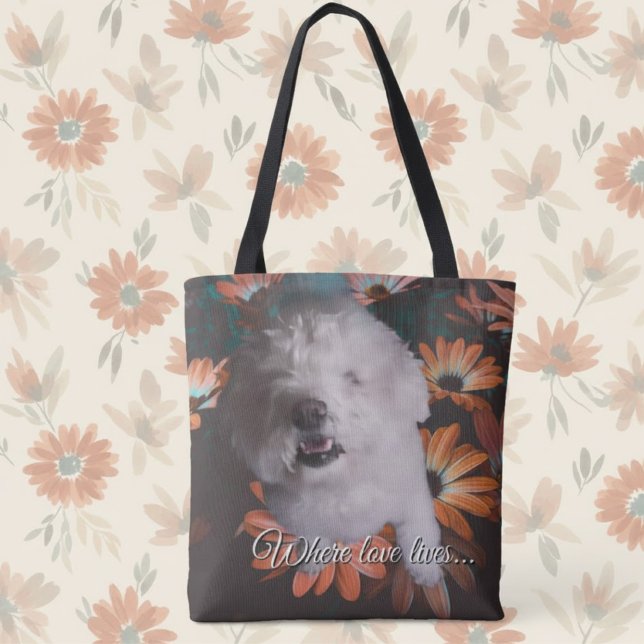 Bolso De Tela Donde Vive el Amor  (Subido por el creador)