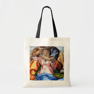 Bolso De Tela Doni Tondo, Doni Madona (detalle), Michelangelo, 1