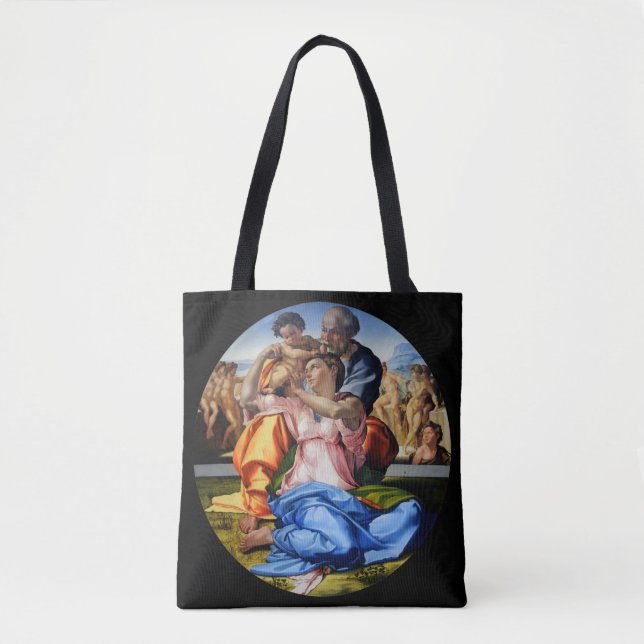 Bolso De Tela Doni Tondo, Doni Madona, Michelangelo, 1507 (Anverso)