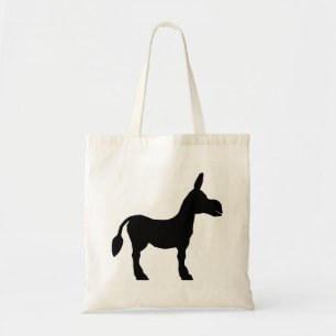 Bolso De Tela Donkey Silhouette