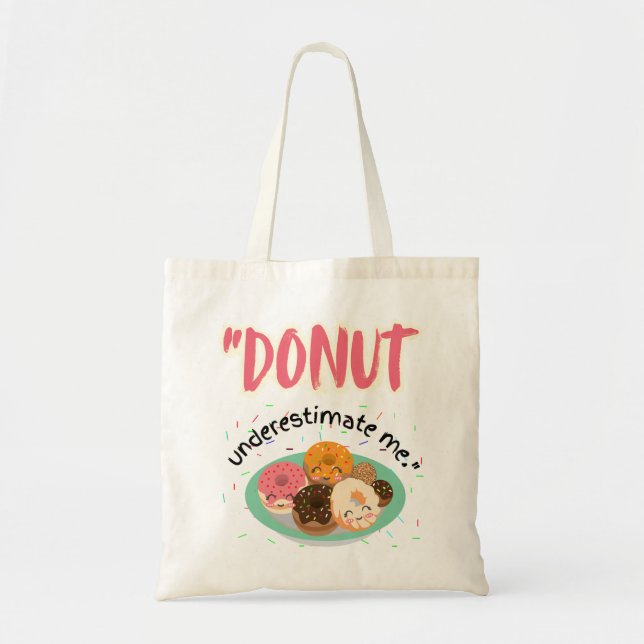 BOLSO DE TELA DONUT BAJO ESTIMACIÓN (Frente)