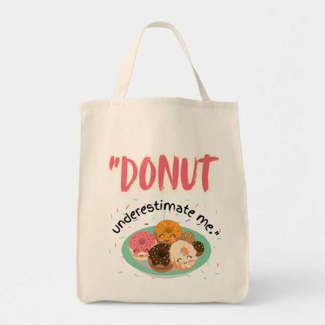BOLSO DE TELA DONUT BAJO ESTIMACIÓN (Frente)