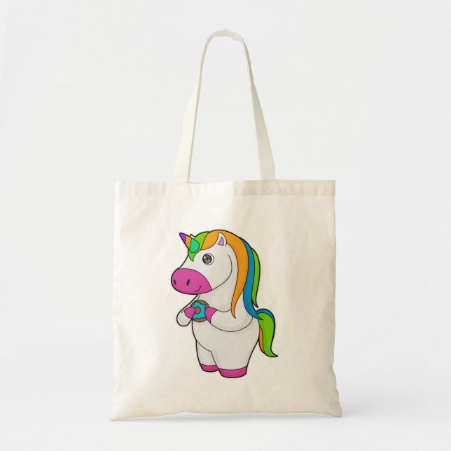 Bolso De Tela Donut de Unicorn (Frente)
