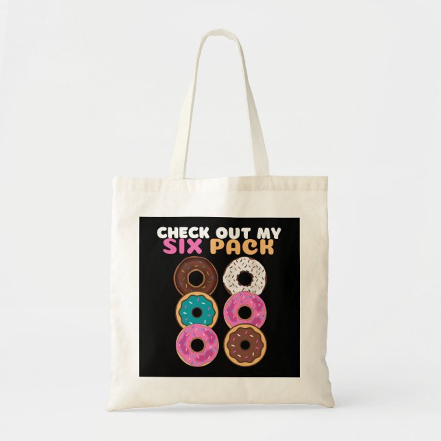 Bolso De Tela Donut Funny (Frente)