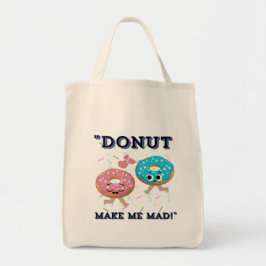 BOLSO DE TELA DONUT ME HACE MAD