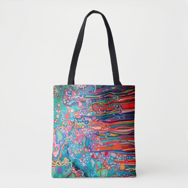 Bolso De Tela Doodle (Anverso)