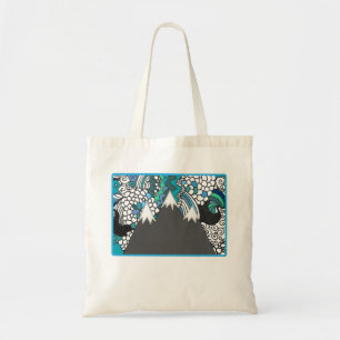 Bolso De Tela Doodle de la montaña
