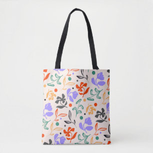 Bolso De Tela Doodle Garden