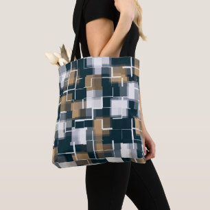 Bolso De Tela Dorado azul marrón negro trendy blanco